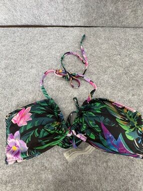 Victoria’s Secret swim halter top tropical print small